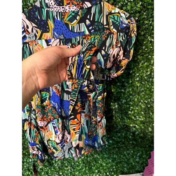 Anthropologie Maeve Masha Volnova Carmiel Buttondown Top Sz 2 - Picture 9 of 9